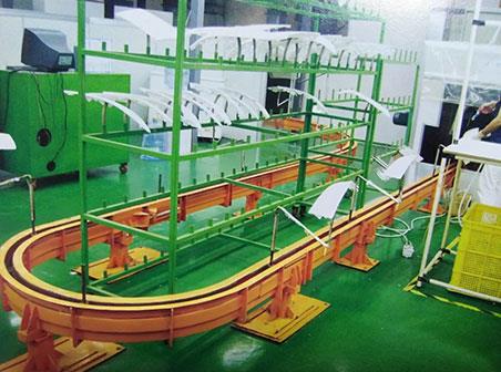 汽車(chē)配件地軌輸送線